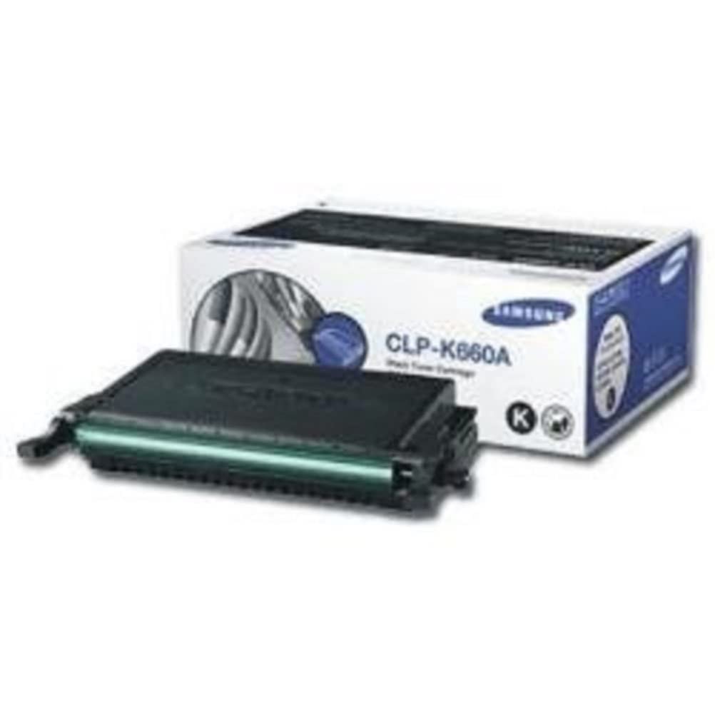 Samsung CLP-K660A/ELS Original Toner (Kompatibel mit: CLP-610/CLP-660/CLX-6200/6210/6240 Series) sch
