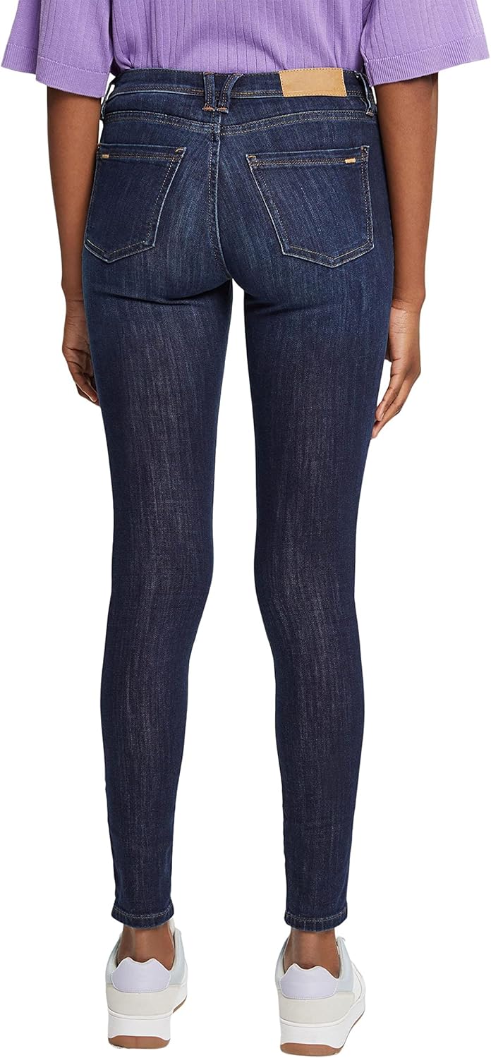ESPRIT Damen Jeans 26W / 32L 901/Blue Dark Wash - New 2, 26W / 32L 901/Blue Dark Wash - New 2