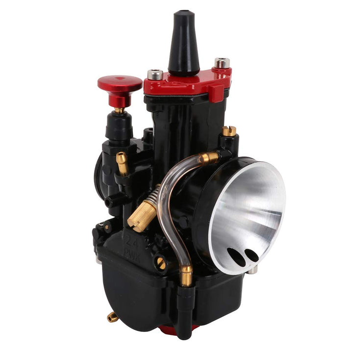 Motorrad PWK 26 mm Vergaser für 75 cc 80 cc 100 cc 125 cc ATV Dirt Bike – Schwarz PWK-A 26MM, PWK-A