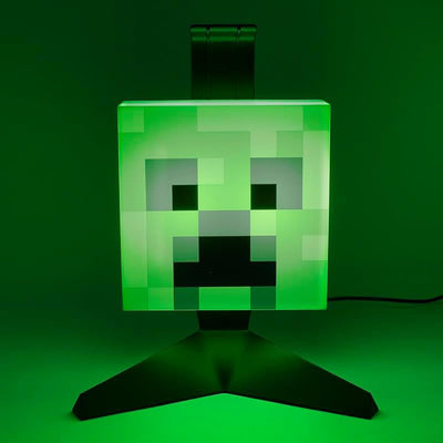 Minecraft Creeper Headset Stand Leuchte