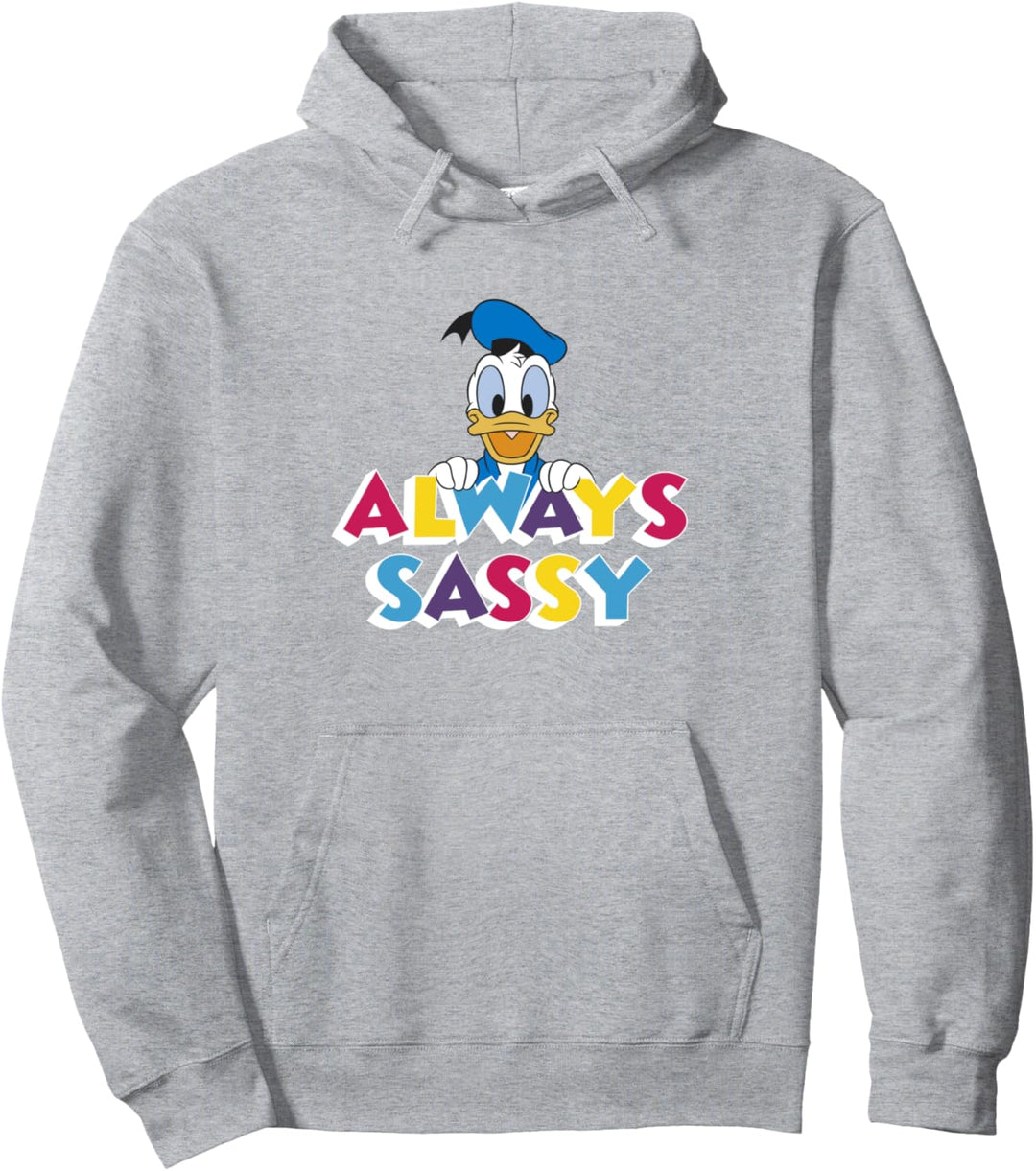 Disney Mickey And Friends Donald Duck Always Sassy Pullover Hoodie