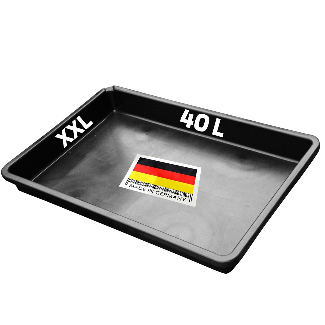 SW-Stahl 07377L Universal Auffangwanne XXL I 88 x 60 x 10cm grosse Kunststoffwanne I 42 Liter Fassun