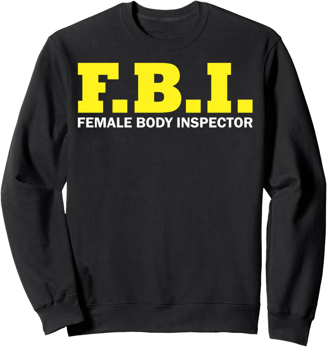FBI Jungs Kostüm Karneval Logo Sweatshirt