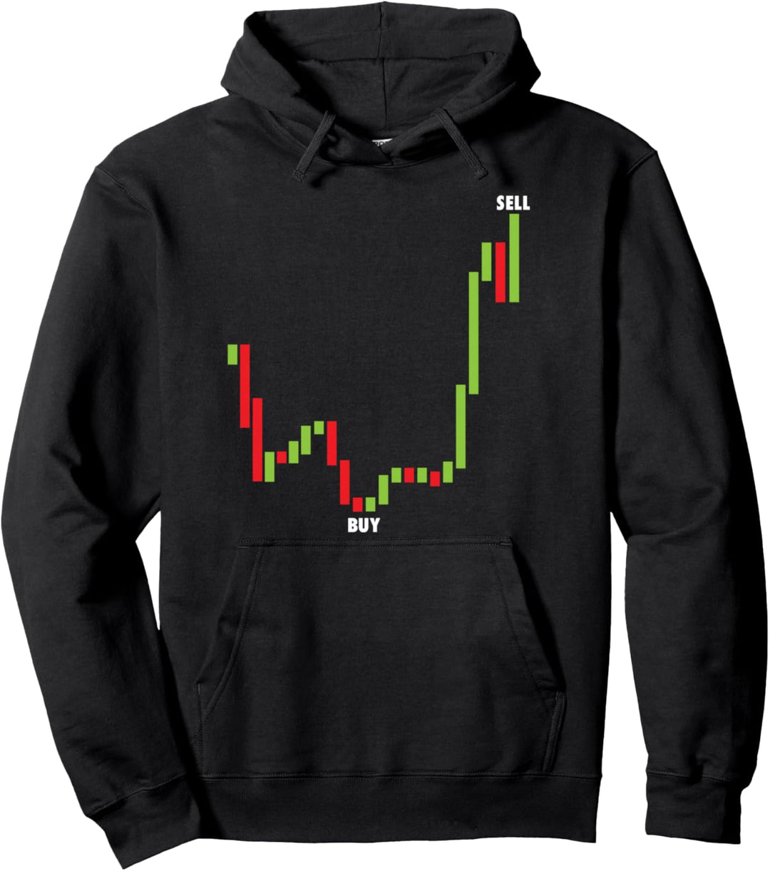 Funny Day Trading Buy Low Sell High Aktienhandel Pullover Hoodie