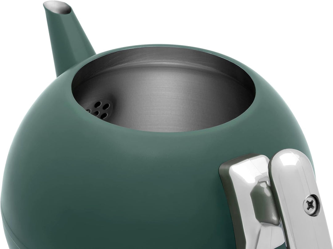 Bredemeijer - Teekanne Duet Bella Ronde 1,2L Emerald Green 1200ml Grün, 1200ml Grün
