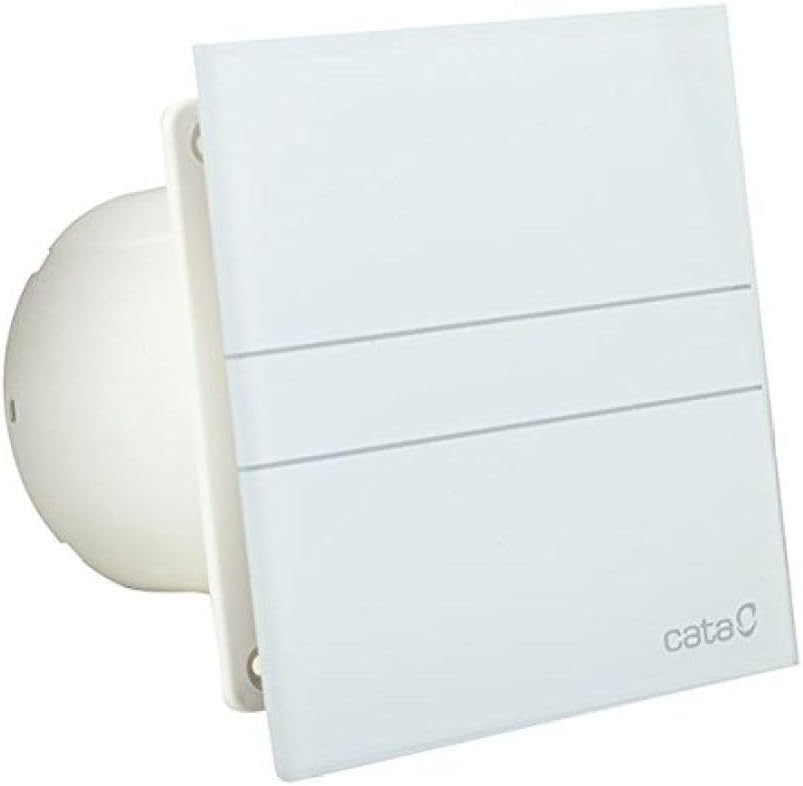 Ventilator Lüfter CATA E-100 GT mit Rückschlagklappe !!! Timer Nachlauf Glasfront stark 115 m3/h seh