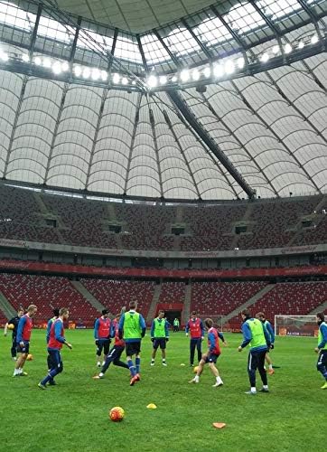 SPORTSBIBS 6X Fussball Leibchen für Kinder und Erwachsene - Set von 6 Stück - Wendeleibchen 2-Farbig