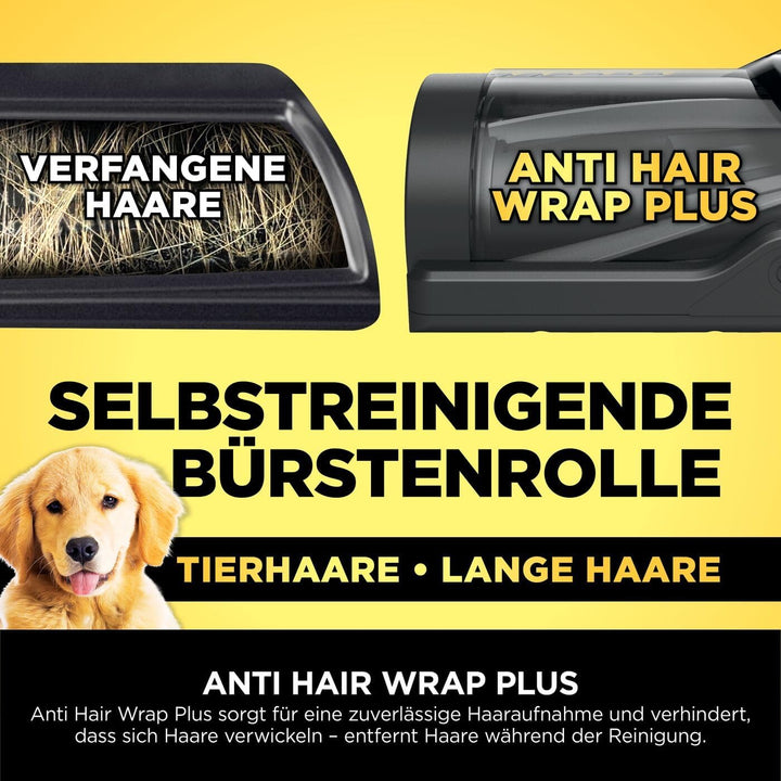 Shark PowerDetect Akku-Staubsauger, bis 70 Min., kabellos, für Tierhaare, Allergiker, Teppich und Ha