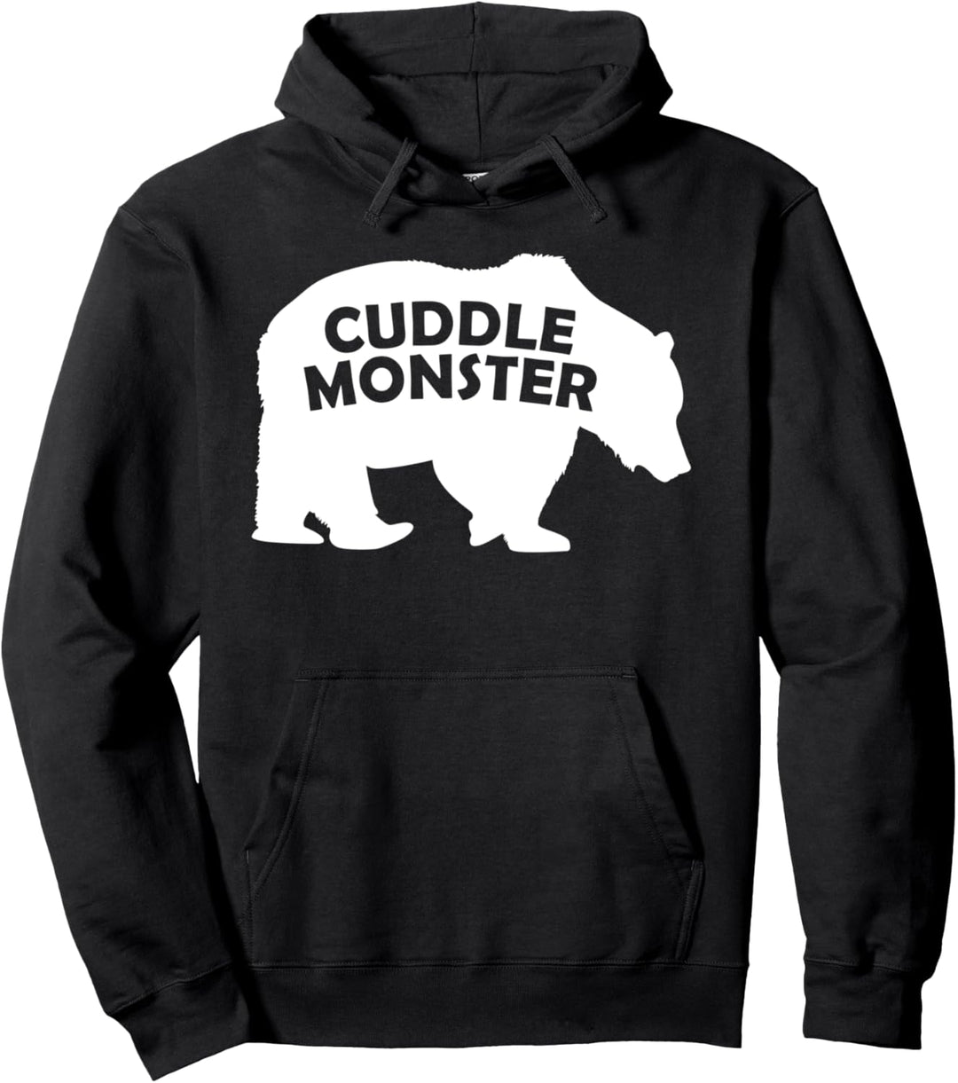 Monster Bär Kuscheln witziges Bären Sarkasmus Pullover Hoodie