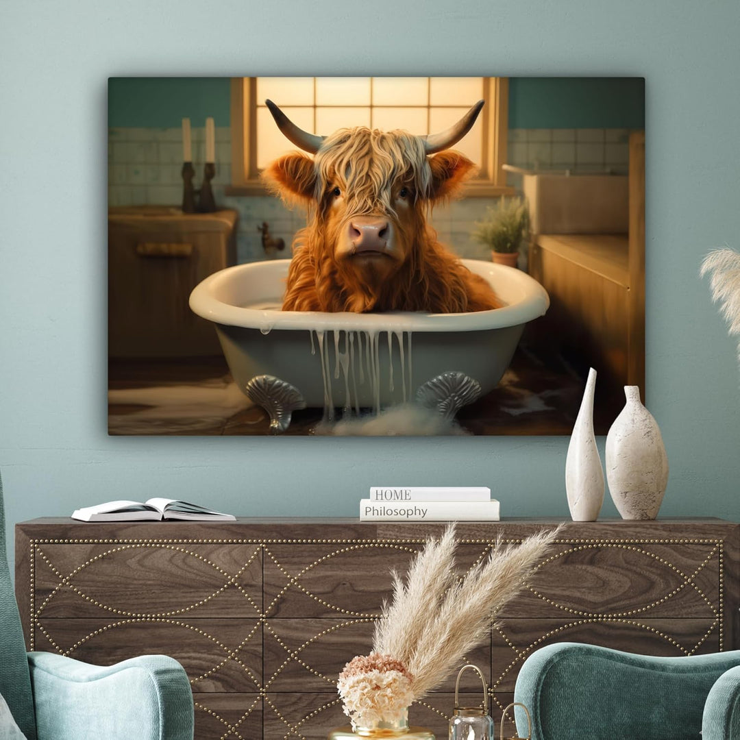 MuchoWow© Leinwandbild Gross 120x80 cm XXL Dekoration Wohnzimmer Bilder Aufhängen Wall Decoration Li