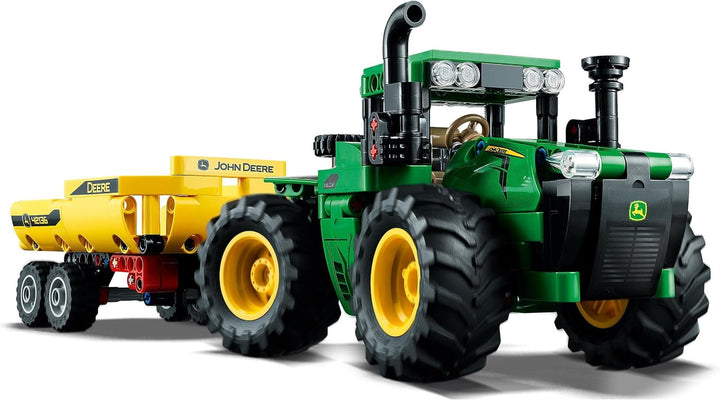 LEGO Technic John Deere 9620R 4WD Tractor, mit kippbarem Anhänger, klassisches Bauernhofspielzeug fü