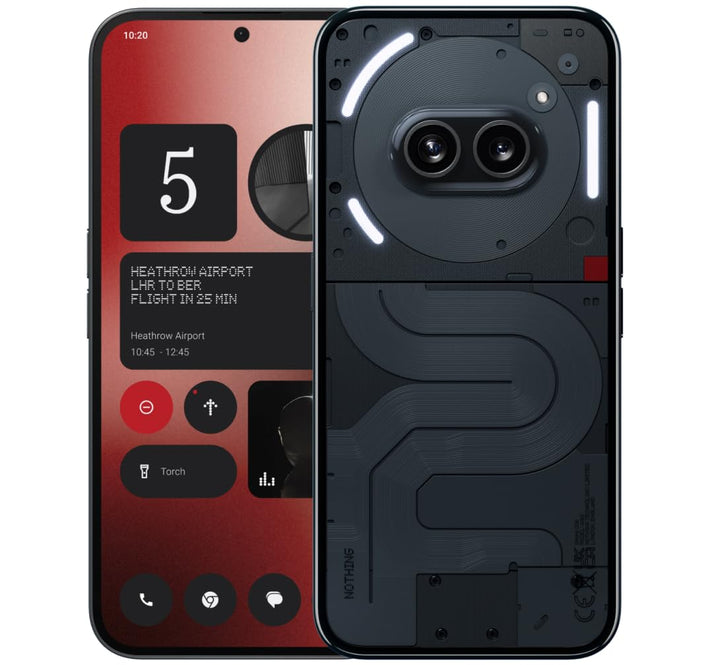 Nothing Phone (2a) 8+128GB - Handy ohne vertrag mit Nothing OS 2.5 - Schwarz Schwarz 8+128GB Phone (