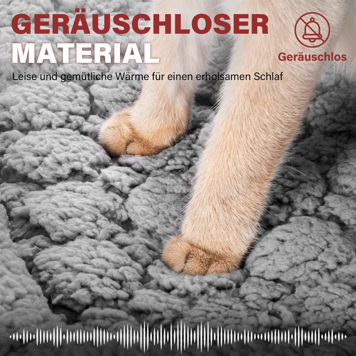 Mora Pets Selbstheizende Katzendecke Selbstwärmend Ohne Strom Wärmedecke Katze Waschbare Heizdecke H