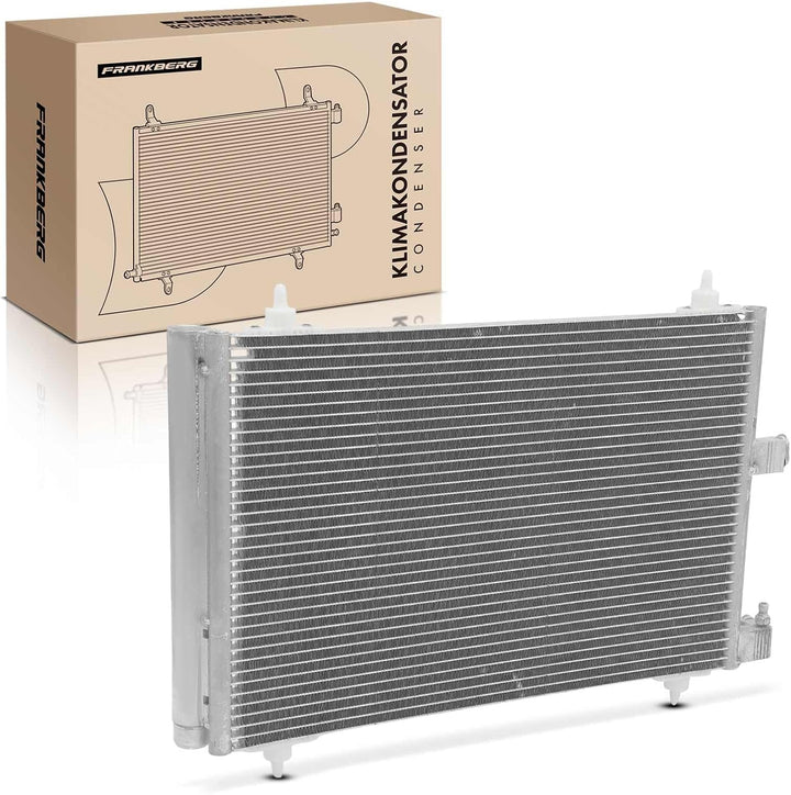 Frankberg 1x Kondensator Klimaanlage Kompatibel mit Berlingo/Berlingo First MPV GFK GJK MF 1.1L-2.0L