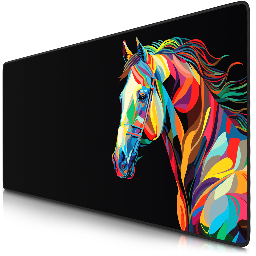 TITANWOLF - XXL Speed Gaming Mauspad 900 x 400mm - XXL Mousepad - Tischunterlage Large Size - verbes