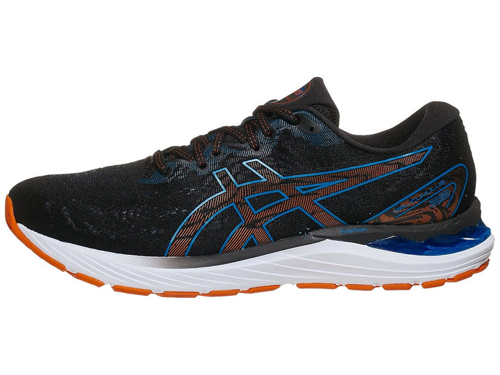ASICS Men's Gel-Cumulus 23 Running Shoes 41.5 EU Black Reborn Blue, 41.5 EU Black Reborn Blue