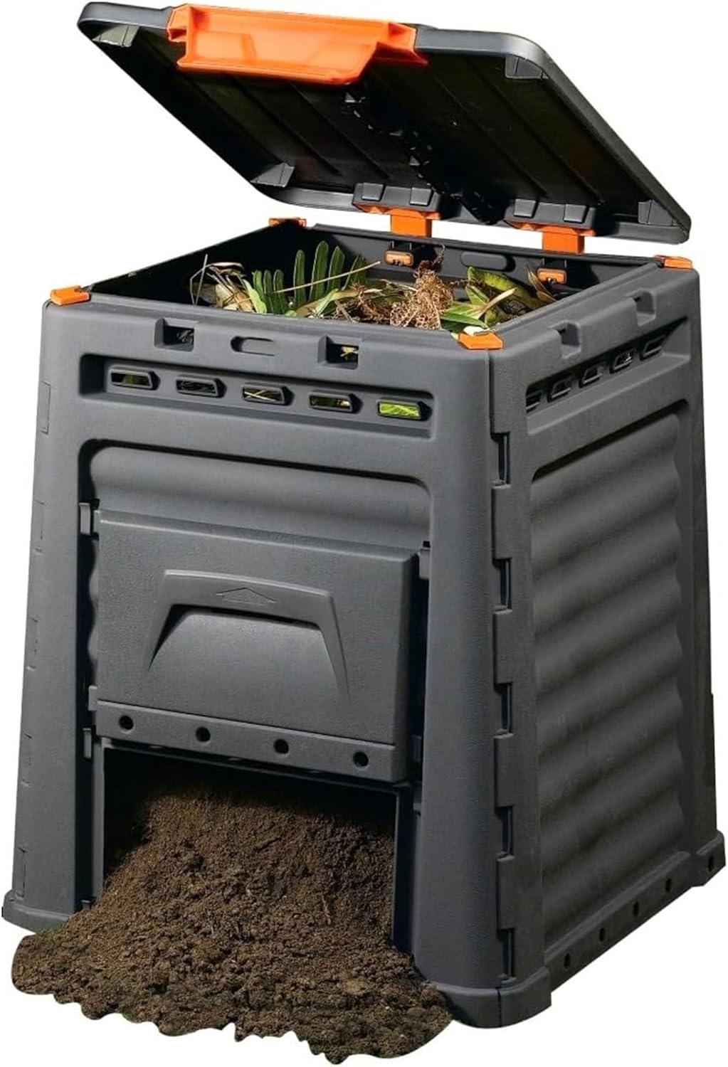 Eco Komposter, 320L, schwarz