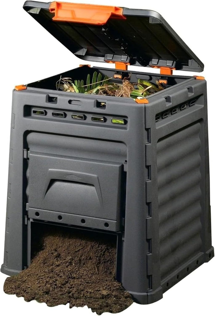 Eco Komposter, 320L, schwarz