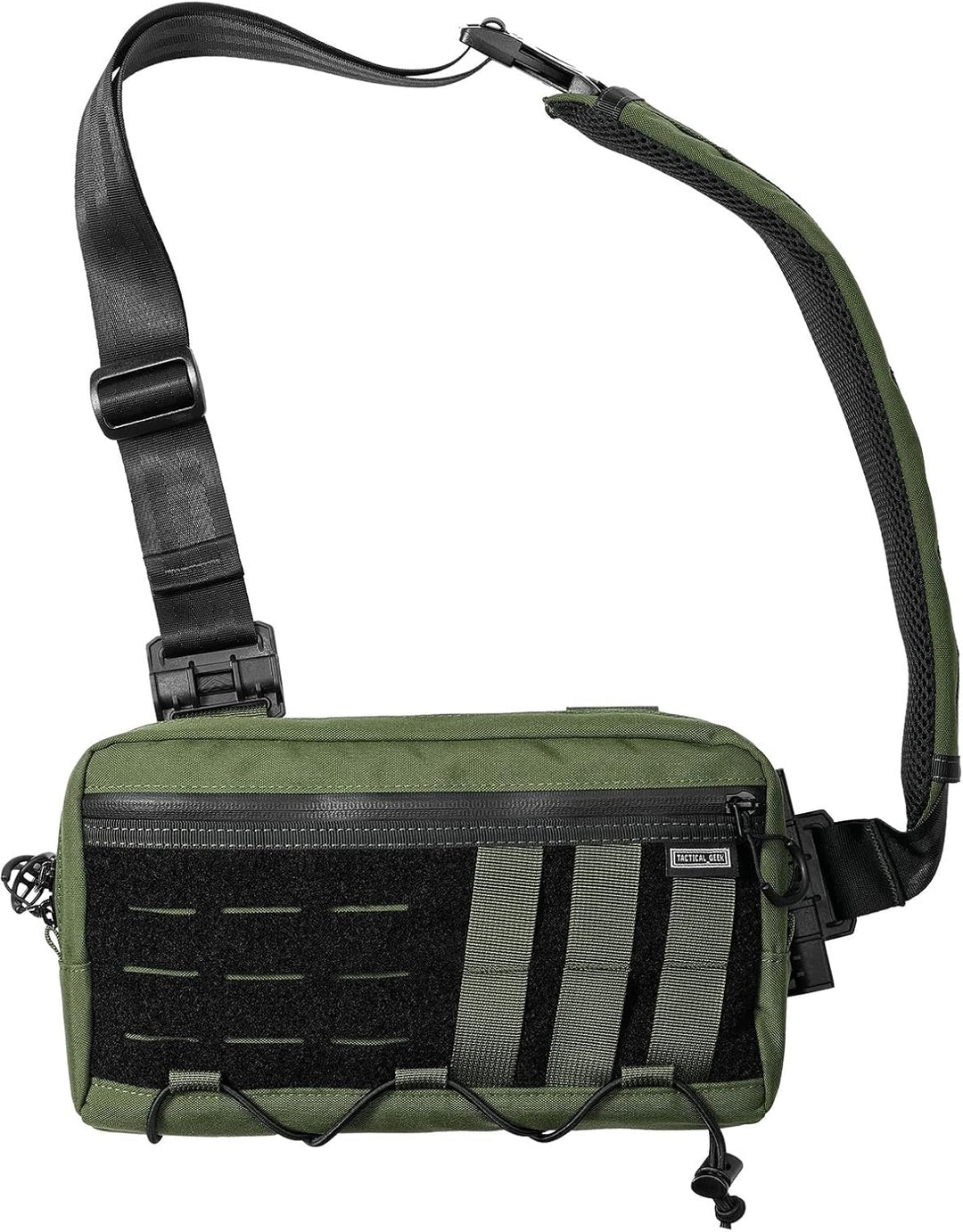 TACTICAL GEEK Cache L3 EDC Sling Bag Chest Crossbody Bag für Herren Damen, YKK Reissverschluss Umhän