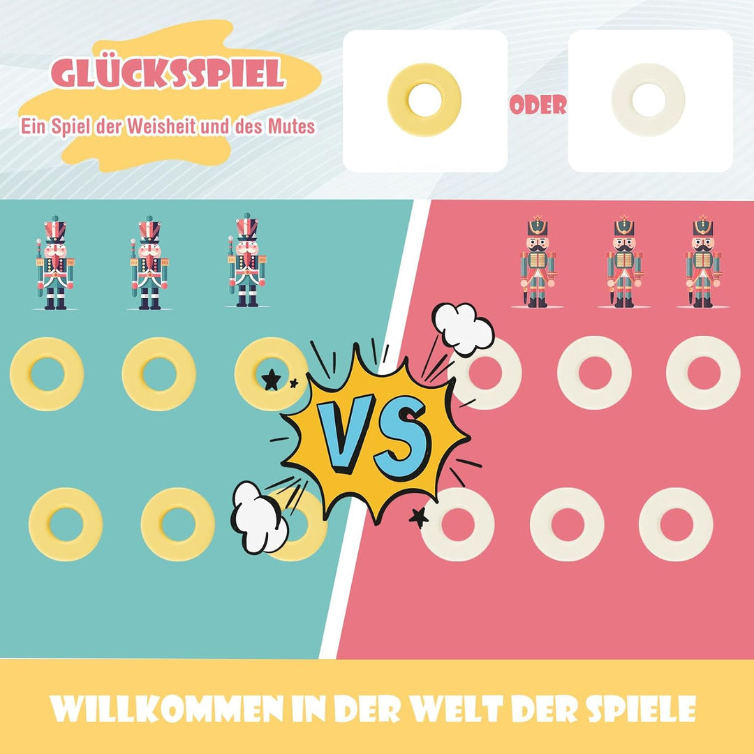 GOPLUS Riesiges 4 Gewinnt Spiel, Strategiespiel mit 42 Ringen, Basketballkorb & Wurfspiel & Schnells