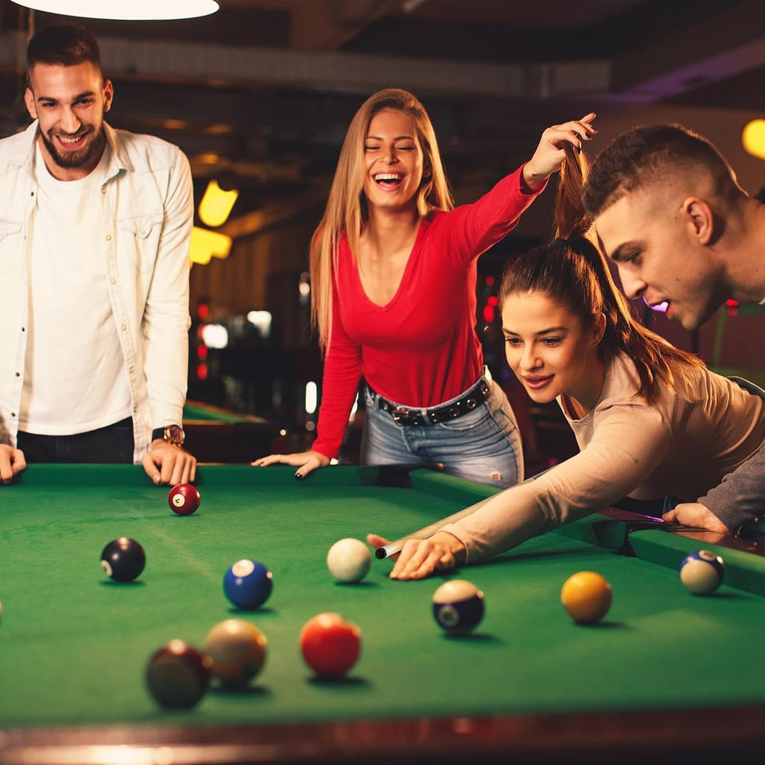 Pool Queue, 58 Zoll Billard Queue Hardwood Pool Cue 13mm Spitzen für Professionelle Billardspieler,
