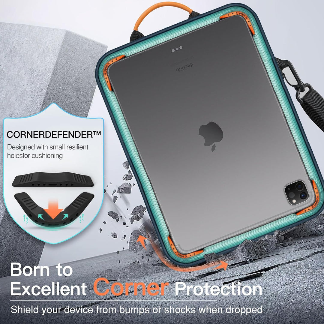 MoKo 9-11" Tablet Tasche Hülle, Tragetasche für iPad Pro 11 M2 2022-2018/iPad 10. 10,9 2022/iPad Air