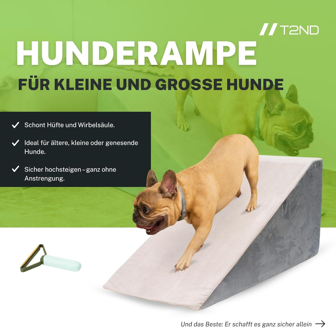 Rampe für Hunde, Schaumstoff, hohe Dichte, rutschfest, waschbar, stabil, leicht, bequem, grosse Haus