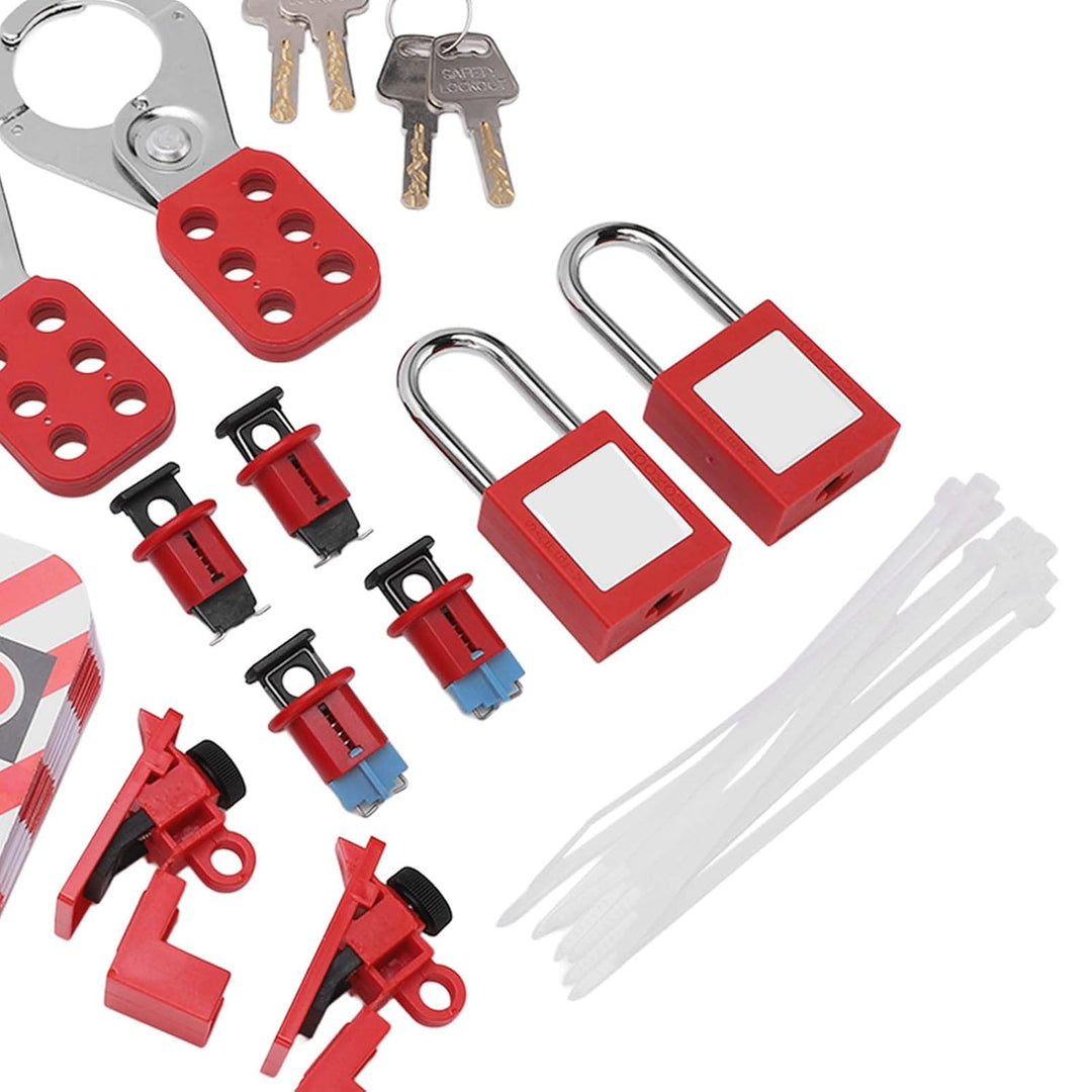 Leistungsschalter Lockout Tagout Kit, Vorhängeschloss Schutzschalter Lockout Tagout Schloss Elektris