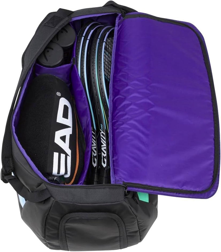 HEAD Gravity r-PET Sport Bag, Schwarz Mix, Einheitsgrösse