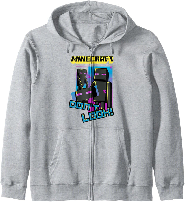 Minecraft Enderman Don't Look! Poster Kapuzenjacke