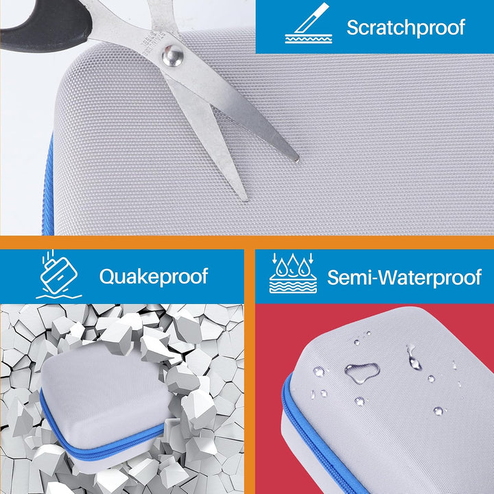 Lebakort Hart Schutz Hülle Etui Tasche für Nelko Fotodrucker PP01 Farbe Tragbarer Mini Fotodrucker (
