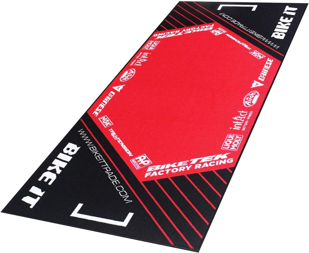 Biketek Motorrad Garagenmatte Bike It Promo 190 x 80 cm