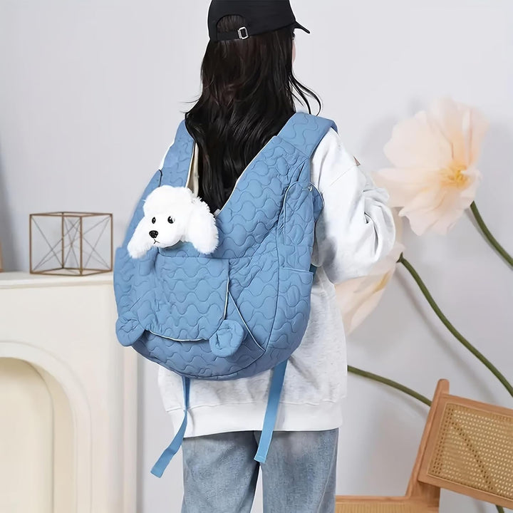 Rucksack Tragetasche | Atmungsaktiv Und Weich Mit Taschen,Kleine Hunde Trage Rucksack Und Reisetasch