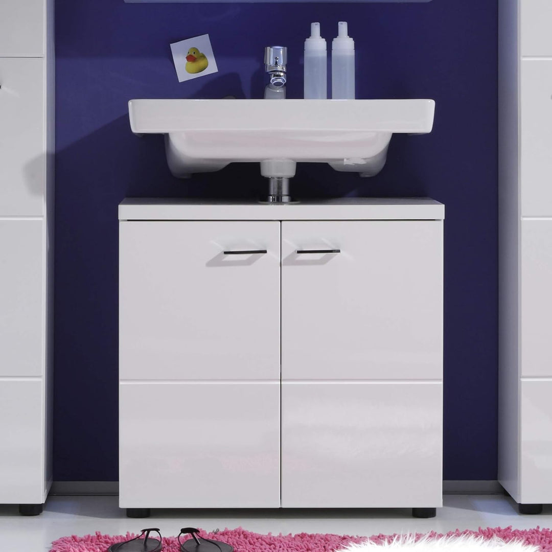trendteam smart living - Waschbeckenunterschrank Unterschrank - Badezimmer - Nightlife - Aufbaumass