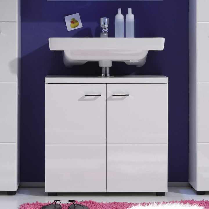 trendteam smart living - Waschbeckenunterschrank Unterschrank - Badezimmer - Nightlife - Aufbaumass