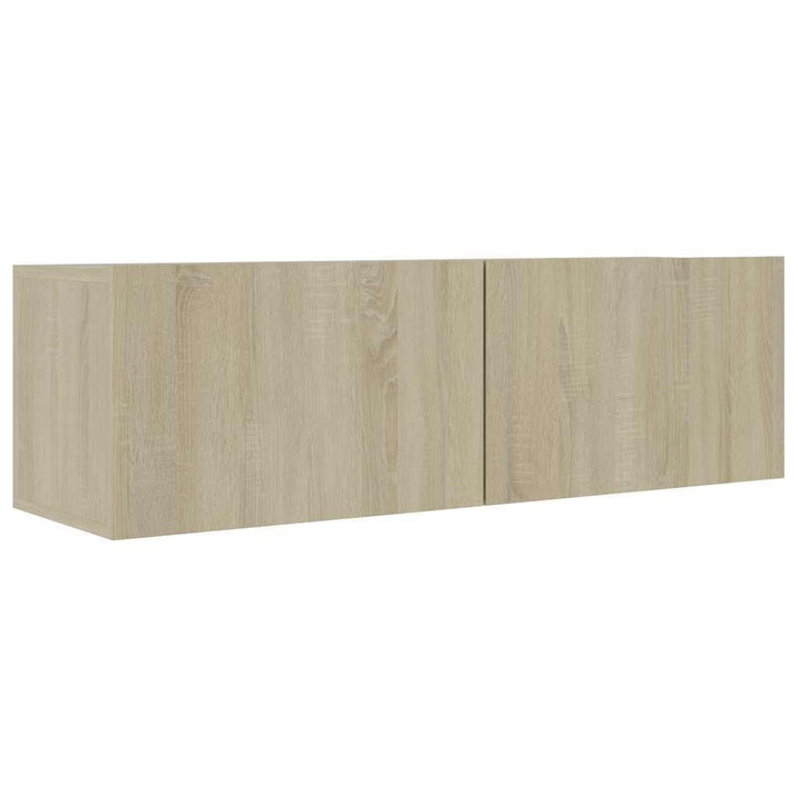 vidaXL TV Schrank mit 2 Klapptüren TV Möbel Hängeboard Lowboard Fernsehtisch Fernsehschrank Sideboar