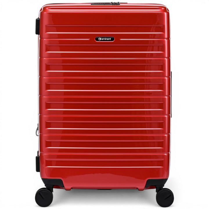 Eminent Voyager Koffer Mittelgross 67x44x26 cm, Erweiterbar, Hartschalenkoffer, 4 Rollen, Leicht, TS