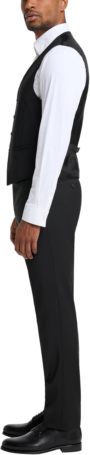 Club of Gents Herren Carlton Anzugweste 54 Schwarz (Schwarz 90), 54 Schwarz (Schwarz 90)