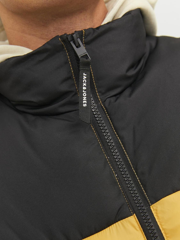 JACK & JONES male Pufferweste Pufferweste S Honey Gold, S Honey Gold