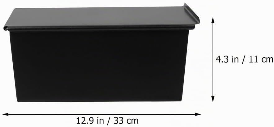 Toastbrot Backform Mit Deckel Loaf Pan with Lid VICASKY Brotbackform mit Extra hohe Kastenform, Toas