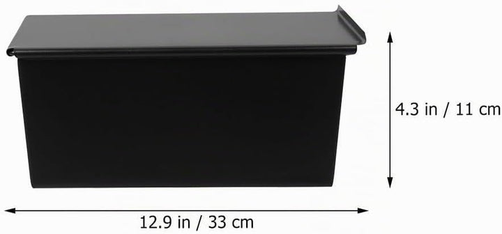 Toastbrot Backform Mit Deckel Loaf Pan with Lid VICASKY Brotbackform mit Extra hohe Kastenform, Toas