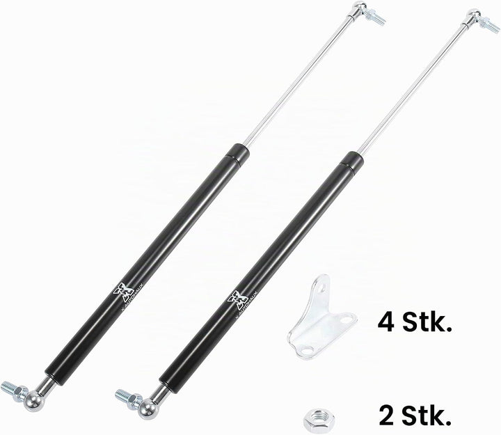 X AUTOHAUX 2 stk. Universal Gasdruckfeder 445N/100Lbs Gasdämpfer Gasdruckdämpfer Kompressionsfeder S
