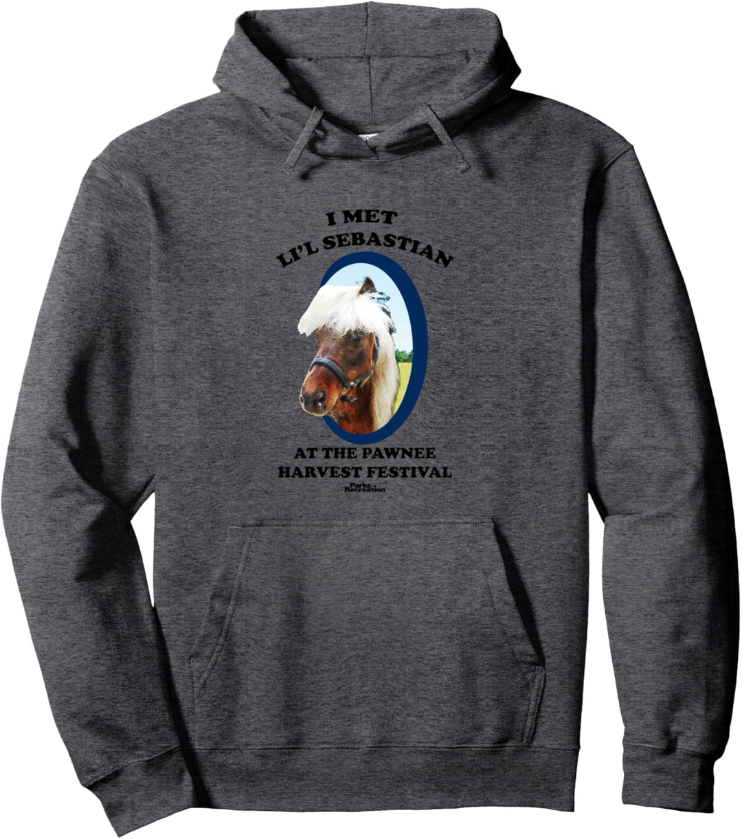 Parks & Recreation habe Lil Sebastian getroffen Pullover Hoodie