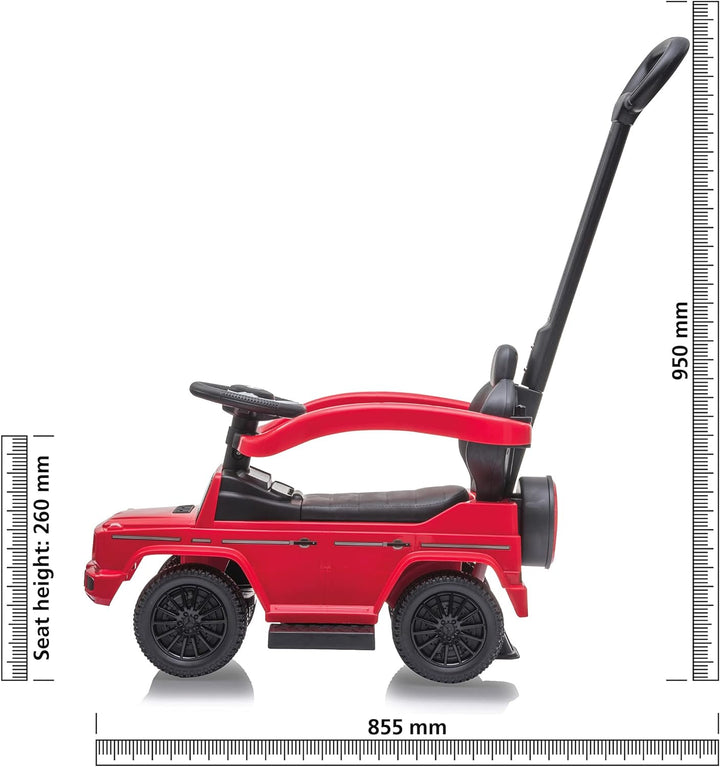 JAMARA 460626 Rutscher Mercedes-Benz G 350 d 3in1 – ab 6 Monate, Sitzhöhe 260 mm, Kippschutz, Schutz