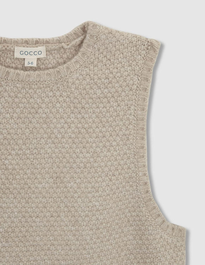 Gocco Mädchen Weste Punto Arena Pullover, 4-5 Jahre