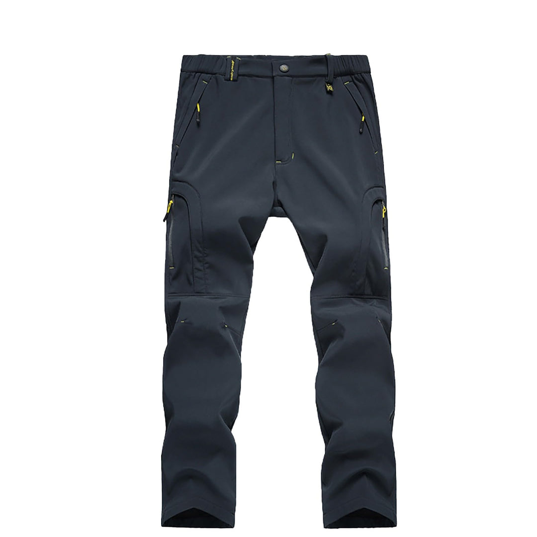 Softshell Hose Herren Outdoor, Thermohose Herren Winter Gefüttert, Outdoorhosen Very Grosse Grössen