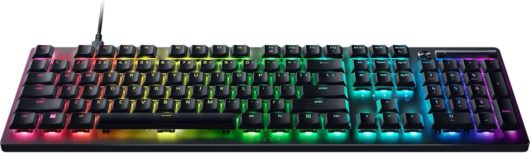 Razer DeathStalker V2 (Red Switch) - Optische Low-Profile-Gaming-Tastatur (Lineare Optische Switches