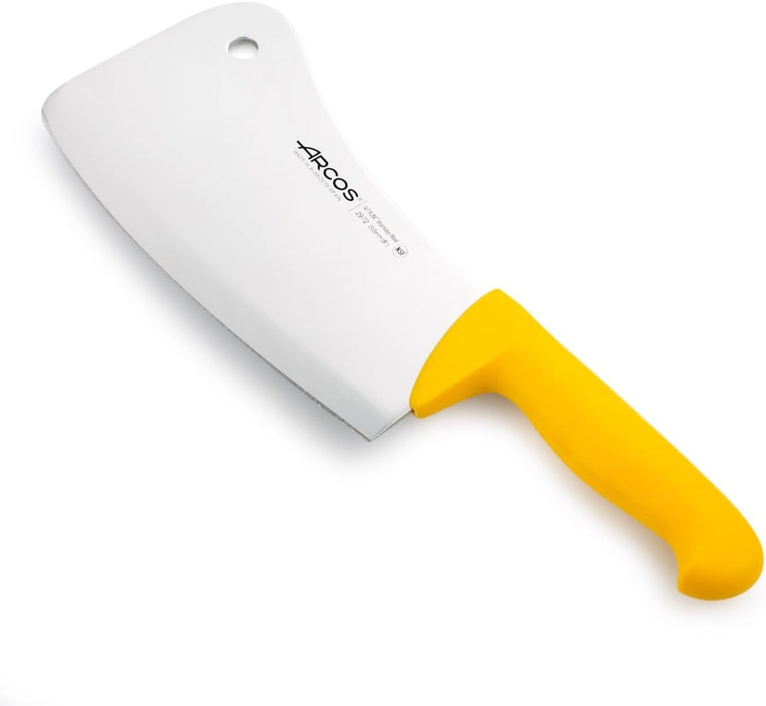 Arcos Serie 2900 - Hackmesser Metzgermesser - Klinge Nitrum Edelstahl 200 mm - HandGriff Polypropyle