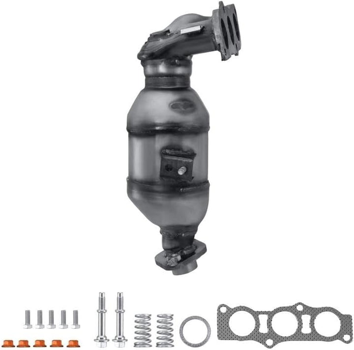 HELLA 8LF 366 054-971 Krümmerkatalysator - Easy2Fit Kit - Euro 4 - einteilig - Set mit Anbauteilen