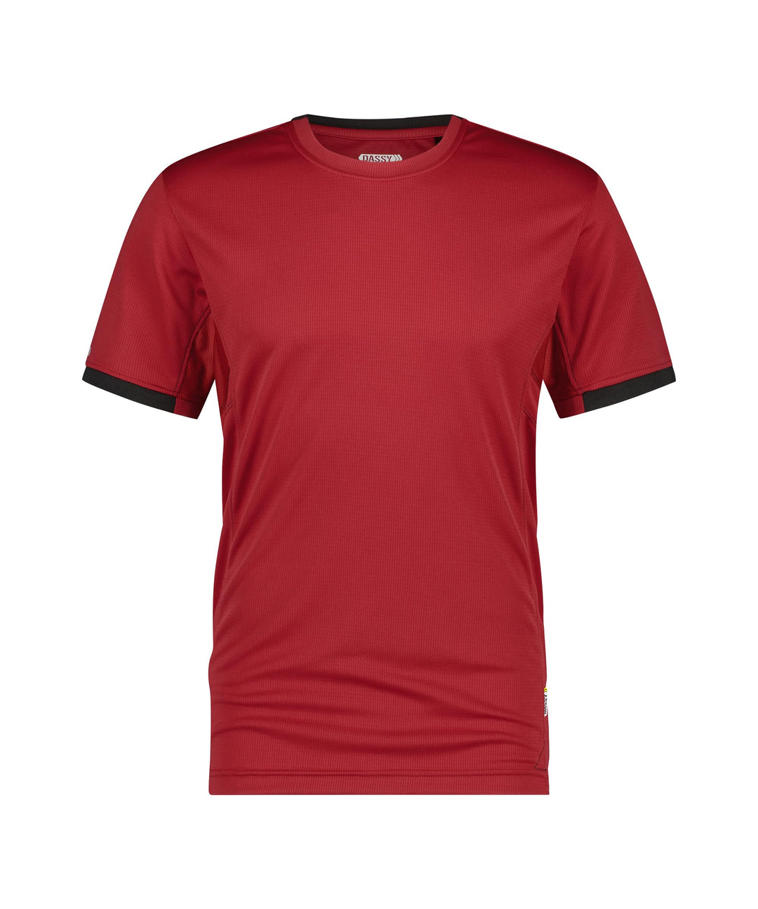 DASSY® Nexus T-shirt DASSY D-FLEX PES 04 ROT/SCHWARZ 2XL